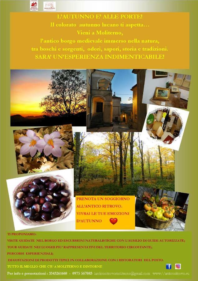 L'Antico Ritrovo Bed & Breakfast Moliterno Екстериор снимка